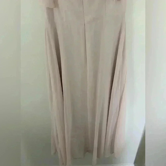 Azazie Square Neck bridesmaid Dress In Rose Petal, Flutter Sleeve Size A14 - Picture 5 of 6